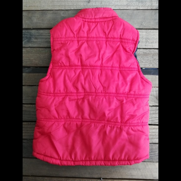 Little Rebel Jackets & Coats Little Rebel Red Race Car Puffer Vest